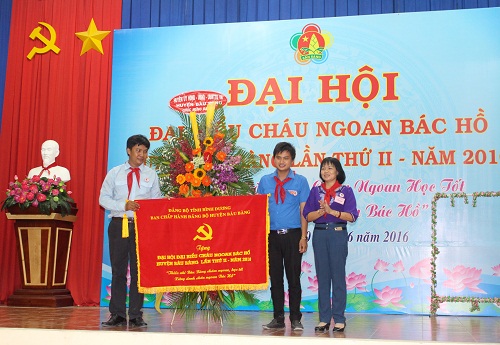 Đại hội Đại biểu Cháu ngoan Bác Hồ huyện Bàu Bàng lần thứ II năm 2016