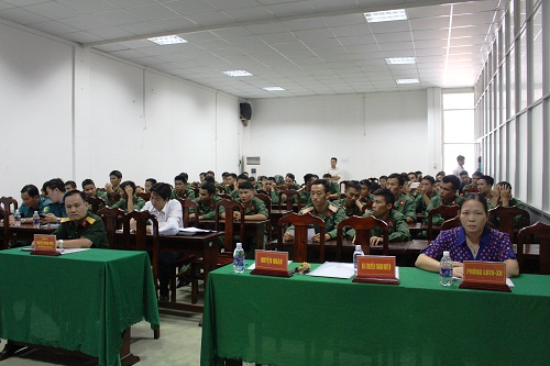 Huyện Bàu Bàng đón nhận 95 quân nhân xuất ngũ trở về địa phương đợt 2 năm 2016