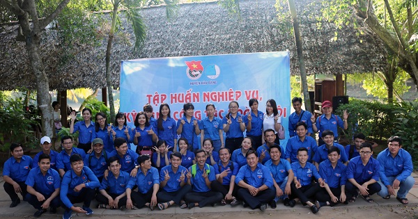 Huyện Đoàn Bàu Bàng tổ chức Hội trại tập huấn nghiệp vụ công tác Đoàn – Hội