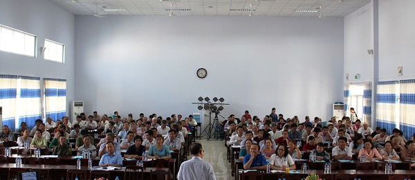 Huyện Bàu Bàng tổ chức tập huấn kiến thức pháp luật và kỹ năng, nghiệp vụ phổ biến giáo dục pháp luật