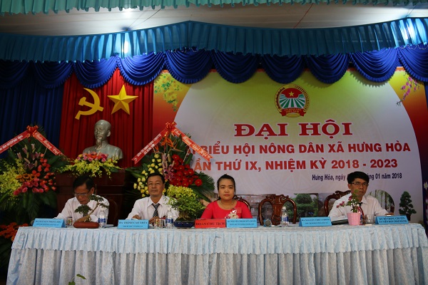 Đại hội Hội Nông dân xã Hưng Hòa, nhiệm kỳ 2018-2023