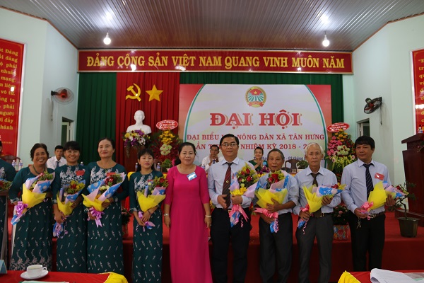 Đại hội Hội Nông dân xã Tân Hưng, nhiệm kỳ 2018-2023