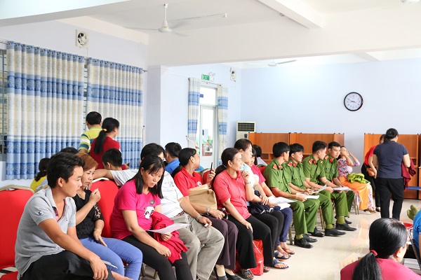 Huyện Bàu Bàng tổ chức chương trình hiến máu tình nguyện năm 2018