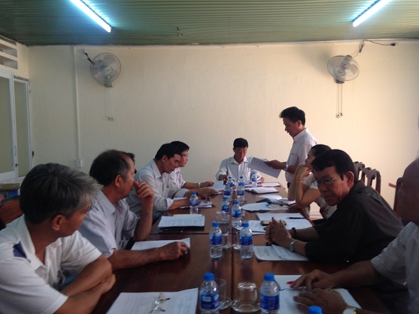 Hội đồng nhân dân xã Lai Uyên tổ chức cuộc họp liên tịch trước kỳ họp lần thứ 10