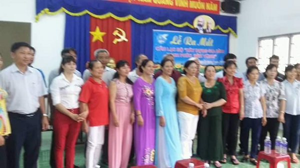 Hội Liên hiệp Phụ nữ xã Lai Uyên tổ chức Lễ ra mắt Câu lạc bộ xây dựng gia đình hạnh phúc bền vững