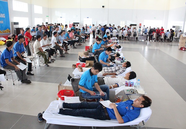 Hội Chữ thập đỏ huyện Bàu Bàng 04 năm liên tiếp vượt chỉ tiêu vận động người tham gia hiến máu tình nguyện