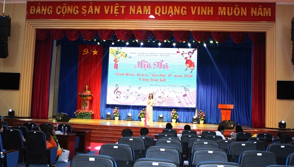 Huyện Bàu Bàng tổ chức vòng bán kết Hội thi “Tình khúc bolero” lần 4 năm 2019